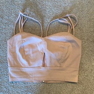 Nude pink Charlotte Russe top